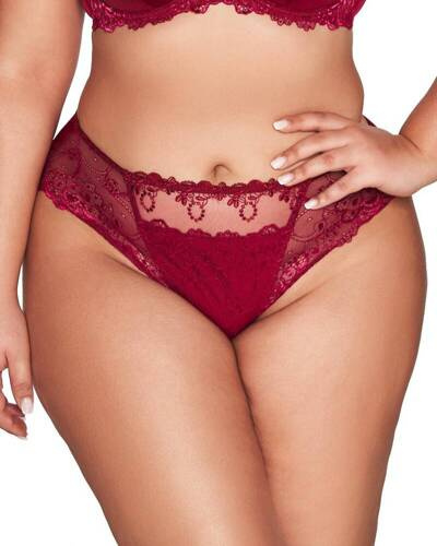 1030/B Slip bikini donna Ava rubino