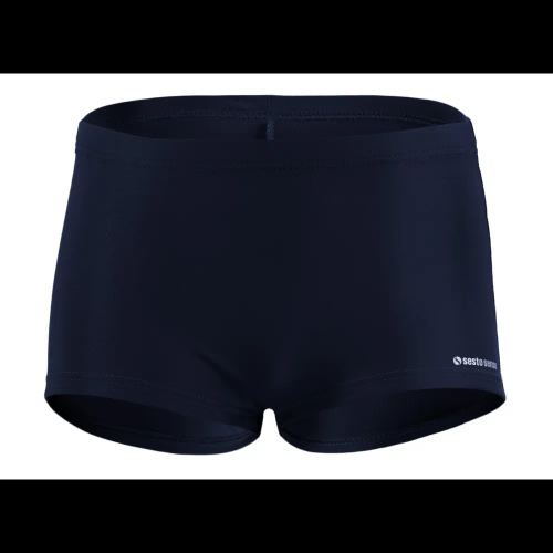 Sesto Senso DS01 Costume da bagno donna, pantaloncini sportivi, asciugatura rapida, blu navy