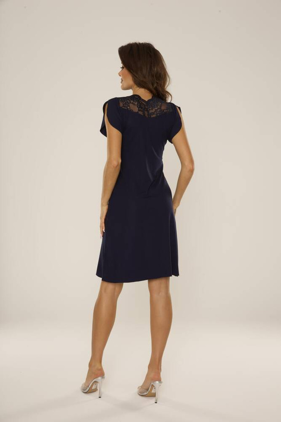 754 Camicia da notte Lilian De Lafense - blu navy