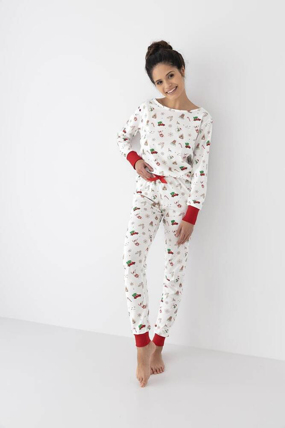 Pigiama donna Samantha Sensis -ecru