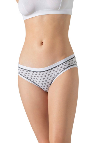 3362 MINI-2H100 Confezione da 3 mutandine Cotonella da donna in cotone, taglio mini