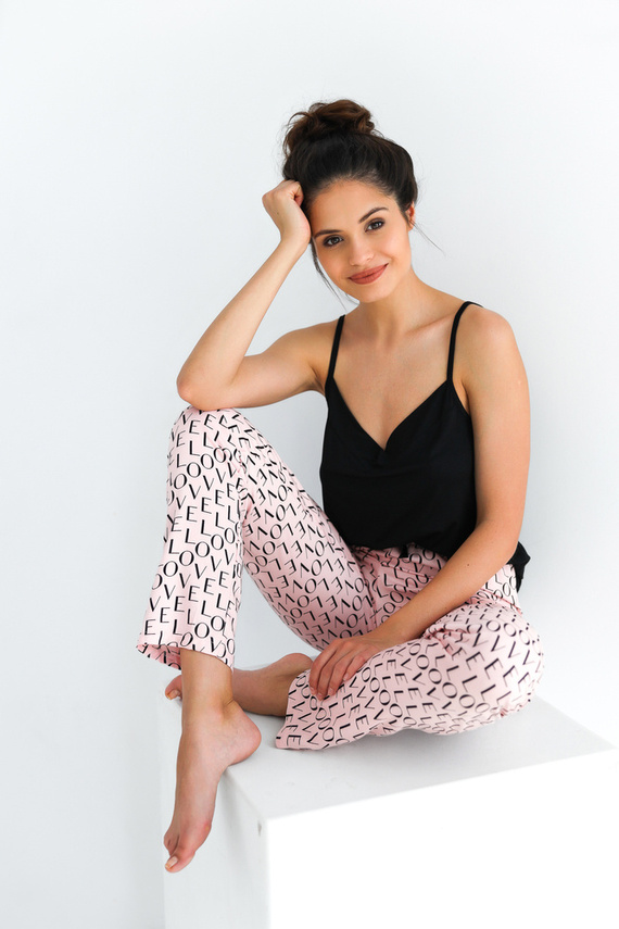 Pigiama da donna Paula Sensis - nero