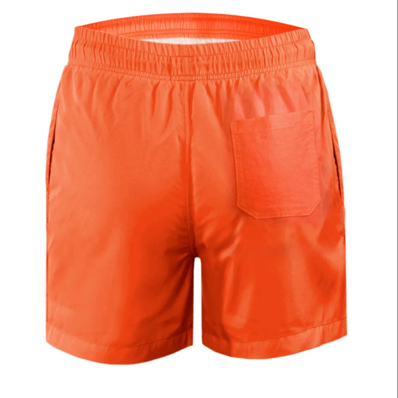 Sesto Senso costume da bagno uomo shorts mare ad asciugatura rapida tasche orange
