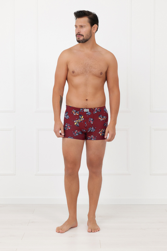 Boxer uomo Touringo Italian Fashion cotone elastan aderenti