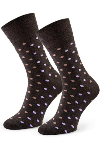 Calze da uomo Steven Suitline art.056 marrone melange 263- design elegante, comfort quotidiano