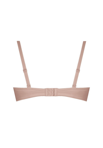 Reggiseno push-up Ida Mocca Mefemi di Nipplex - modellante, con imbottitura in silicone, microfibra liscia, spalline rimovibili, ideale per qualsiasi abbigliamento