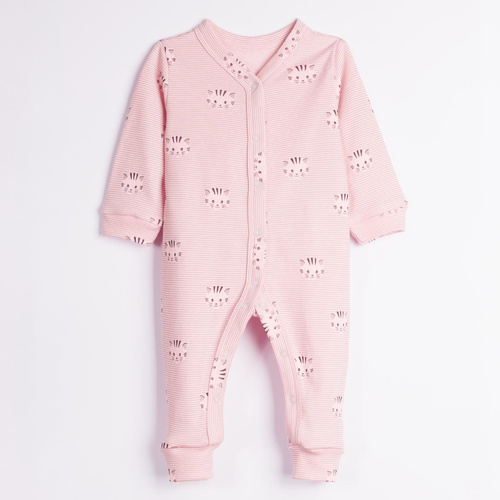 Pigiama neonato Nicol Tosia 225033 100% cotone gattini senza piedini