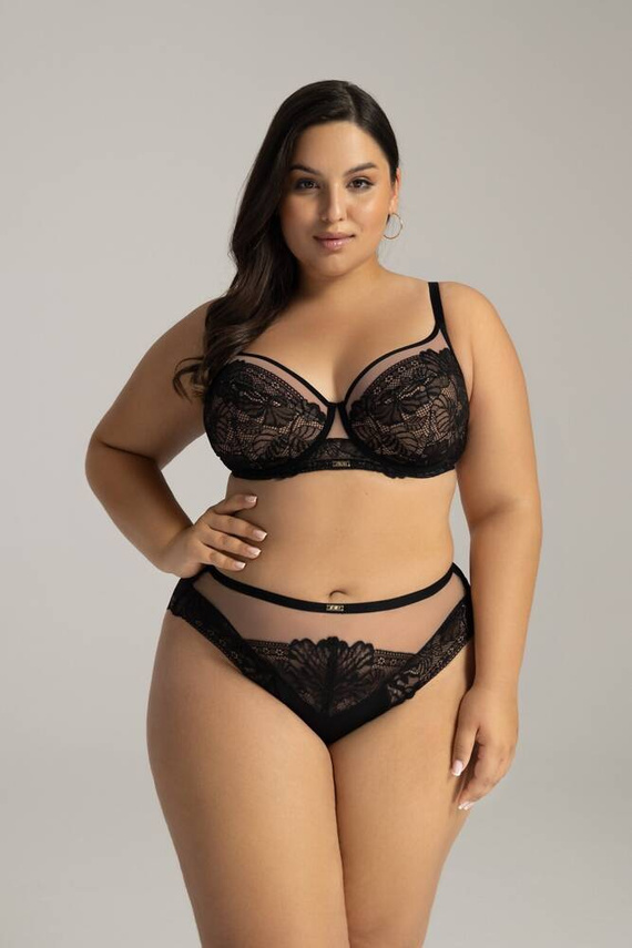 2145 Maxi reggiseno semi-imbottito Ava nero