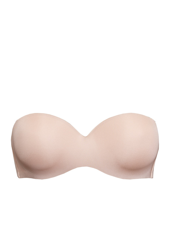 1580 Reggiseno push-up Fantastic - a fascia, microfibra Sielei beige