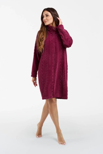 Rena Accappatoio da donna Italian Fashion - maroon