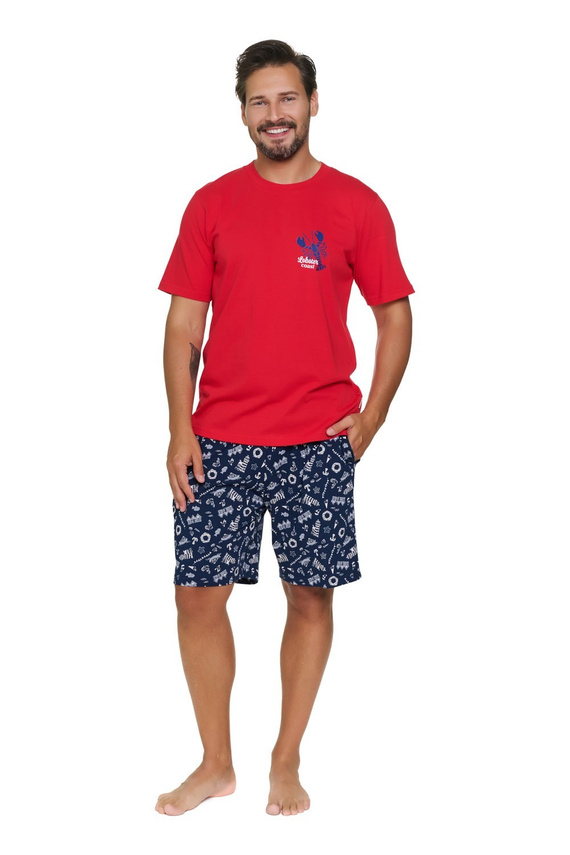Pigiama Uomo Doctor Nap 7553 Sunny Coast Cotone Pantaloncini Corti