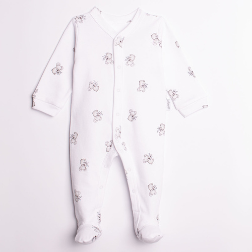 Pigiama intero neonato 223031 Figo Nicol Koala 100% cotone con piedini