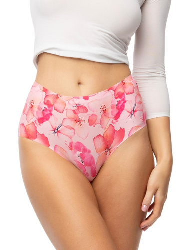 Slip maxi Julimex Mallow Simple Maxi floreale senza cuciture vita alta