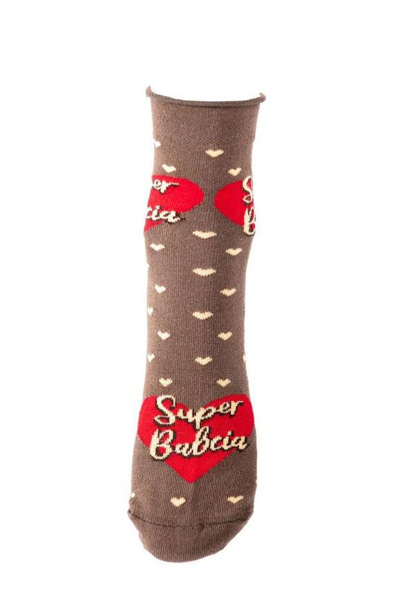 K90Z Calzini della nonna non stampati Moda italiana