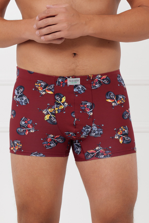 Boxer uomo Touringo Italian Fashion cotone elastan aderenti