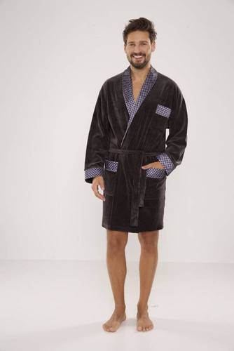 772 Accappatoio Bonjour da uomo in forex - grafite