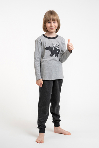 Morten Pigiama bambino Moda italiana melange/c.melange