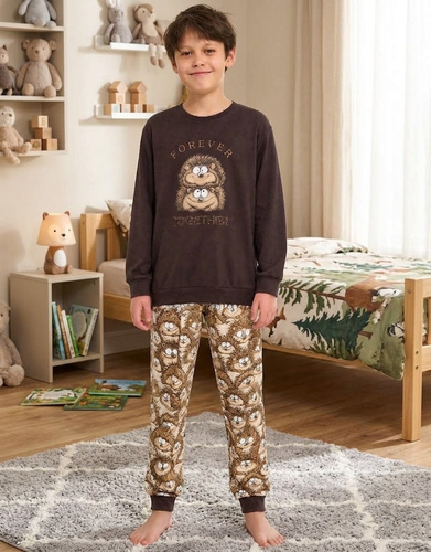 Pigiama bambino Cornette Home Friends 593/185, 966/185 – in cotone