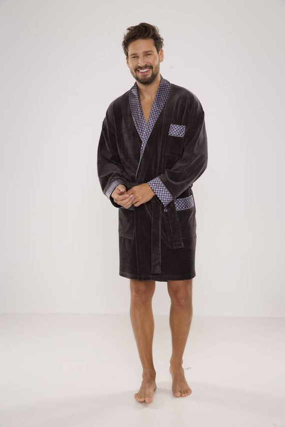772 Accappatoio Bonjour da uomo in forex - grafite