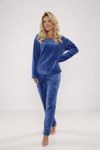 669 Pigiama morbido da donna De Lafense - denim