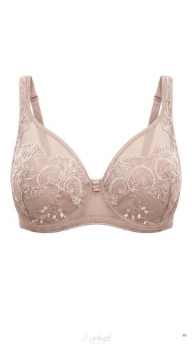 Reggiseno Ludvine Unikat beige soft con ferretto e pizzo