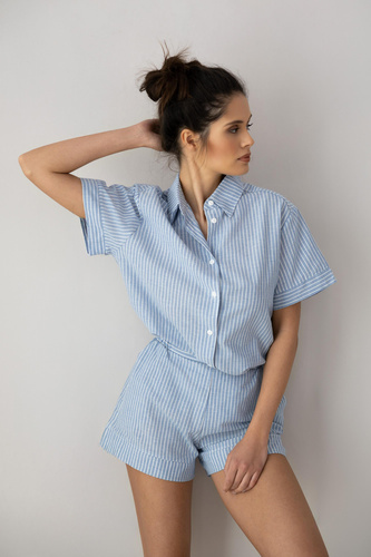 Sensis Jany Pigiama da donna - blu