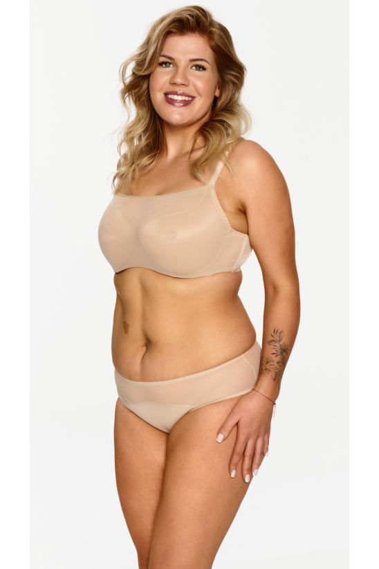 131 Reggiseno morbido Lupoline - beige