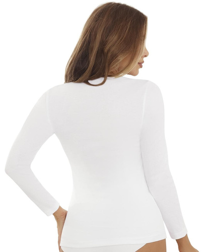 Maglia donna Lena Emili 100% cotone manica lunga comfort