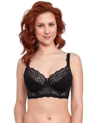 BS 003 Georgia s36 Reggiseno morbido Gaia - nero