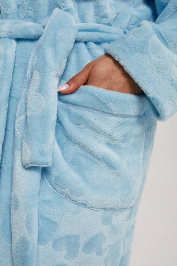 Misti Accappatoio da donna Moda Italiana - blu