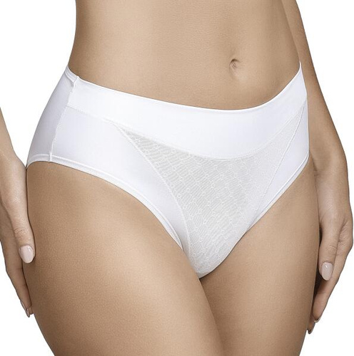 Roxana Selene - Mutandine classiche, elastiche e confortevoli da donna, color ecrù