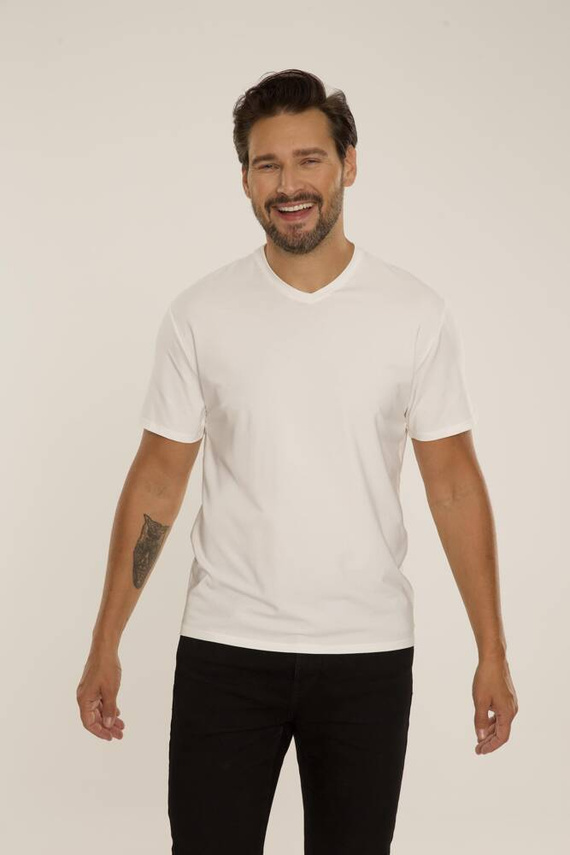 828 Chandler t-shirt De Lafense - ecrù