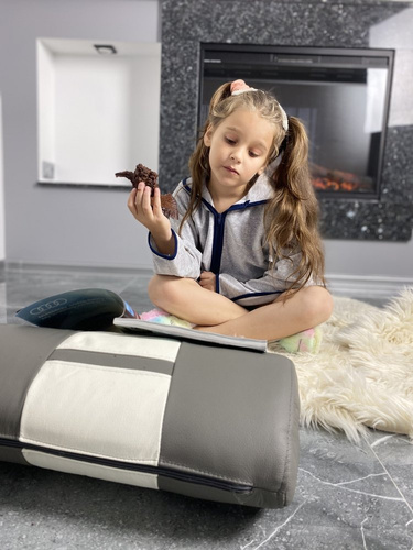 374 / 375 Accappatoio per bambini Desiree - grigio