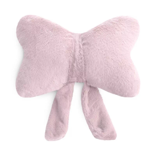 Eurofirany Wiosna 135 – cuscino decorativo 37x10x30 con fiocco pink