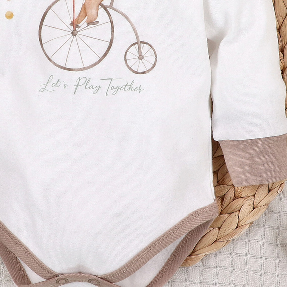 ABN-5584 Body Circus Baby di Nini - 100% cotone biologico, morbido sulla pelle, produzione polacca