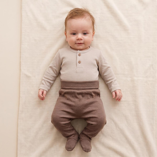 228010 Nicol FARMA Pantaloni corti per neonati 100% cotone grigio scuro