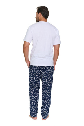 Pigiama Uomo Doctor Nap 7554 Sunny Coast Cotone Pantaloni Lunghi