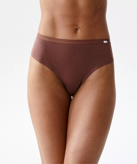 Slip donna brasiliani Atlantic 3CLP-015 cotone 3 pezzi vita alta comodi
