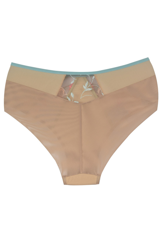 Mediolano Romantic 19248 slip beige ricamo floreale comodo elegante
