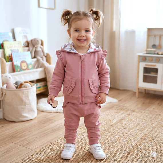 Nini Pantaloni Tuta Bambino Little Mouse 95% Cotone Biologico – Polonia
