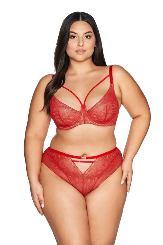 2127 Reggiseno imbottito semi-morbido Ava - rosso