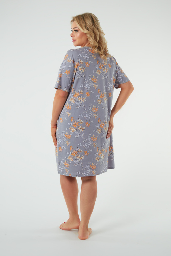 Camicia da notte Kasos, manica corta Moda italiana - stampa