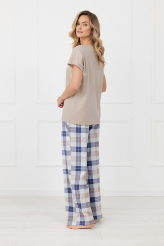 Pigiama donna Rima Italian Fashion 100% cotone pantaloni lunghi