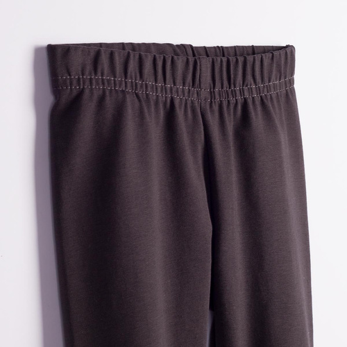 Nicol Tosia 225202 Leggings sottili da bambina in cotone grafite