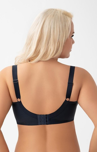 K 974 Anika Gorsenia blu navy - reggiseno morbido con ferretto, morbido, stabile e confortevole