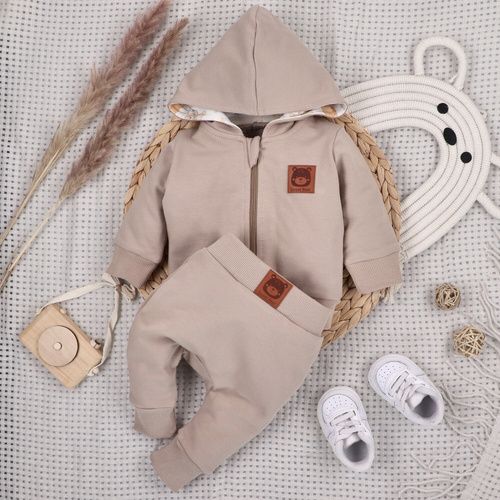 ABN-5514 Sky Journey Pantaloni della tuta Nini per bambini - cotone organico, cintura confortevole