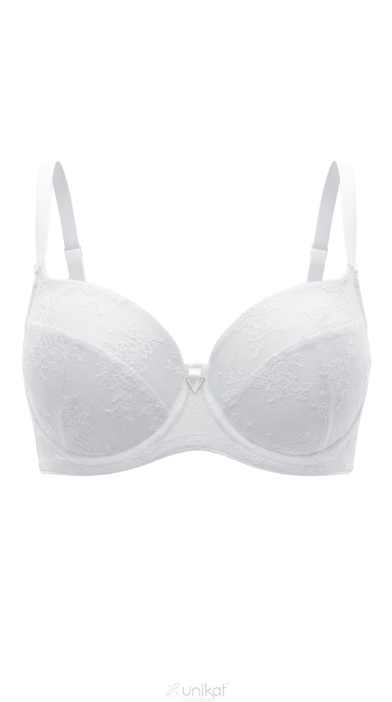 Reggiseno Full Cup Unikat Adeli bianco con ferretto per seno grande