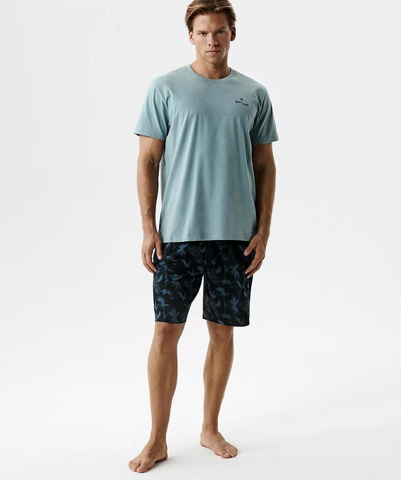 Pigiama uomo Atlantic NMP-399 100% cotone – leggero estivo comodo