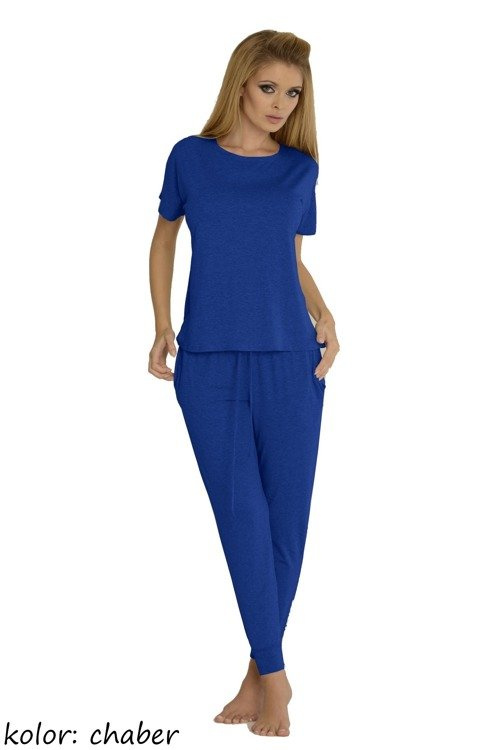 524 Pigiama da donna Paula De Lafense - fiordaliso