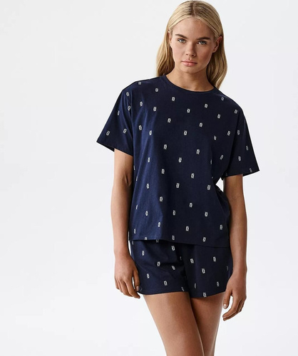 Pigiama donna Atlantic NLP-510 cotone 100% shorts comfort